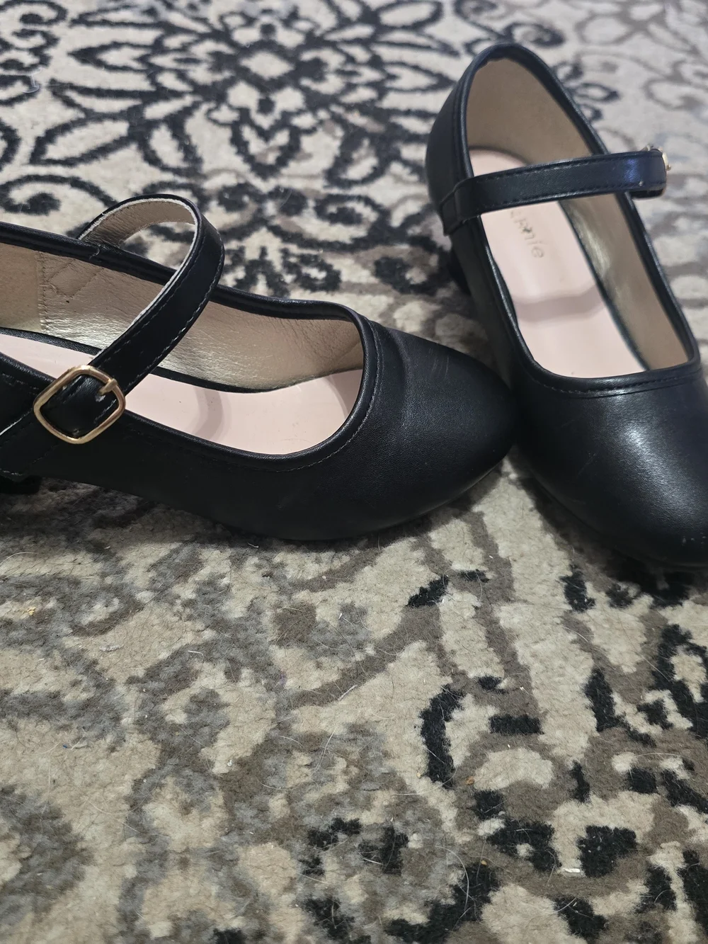 Classic Black Mary Jane Flats - Women's Comfort Shoes